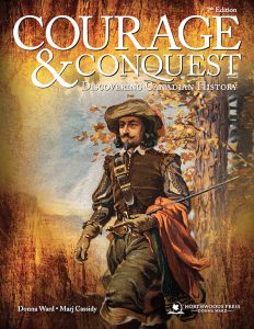 Book Cover of Courage & Conquest by Donna Ward