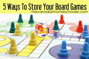 5 ways to Store Board Games