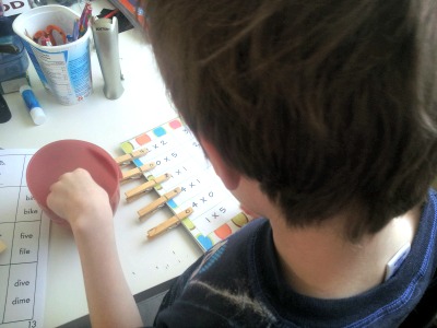 clothespin multiplication