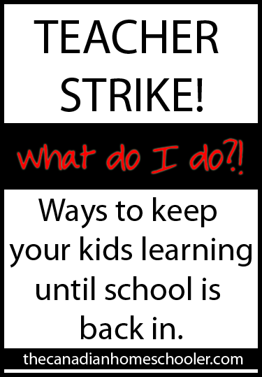 Activities for Learning While Teachers are on Strike
