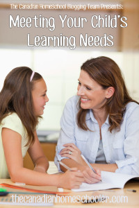 Meeting Your Child's Learning Needs