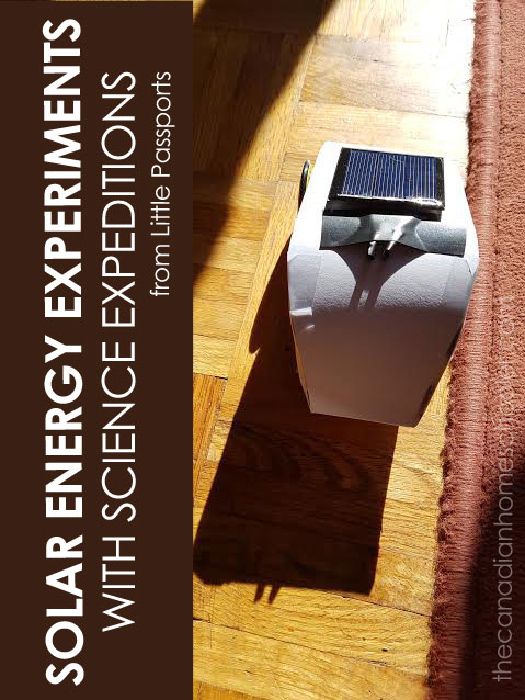 Solar Energy Experiments with Science Expeditions