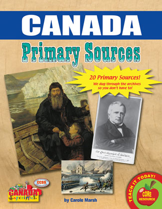 Canadian History Primary Sources