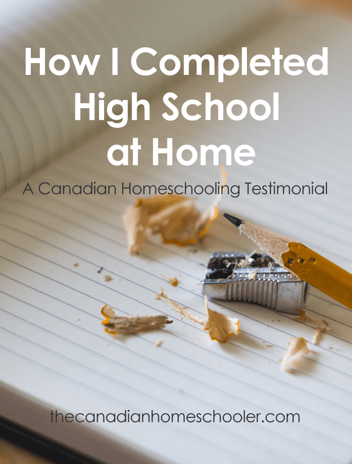 High School At Home: A Testimonial