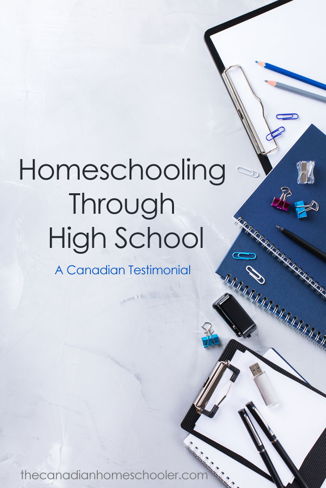 Homeschooling Through High School: A testimonial