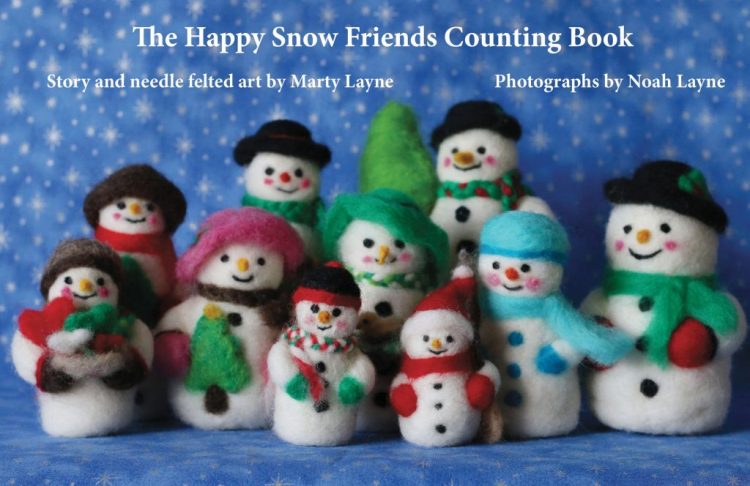 The Happy Snow Friends Counting Book by Marty Layne