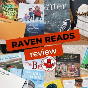 Pictures of various book boxes offered by the Raven Reads Subscription