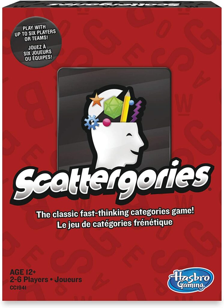 Scattergories Box