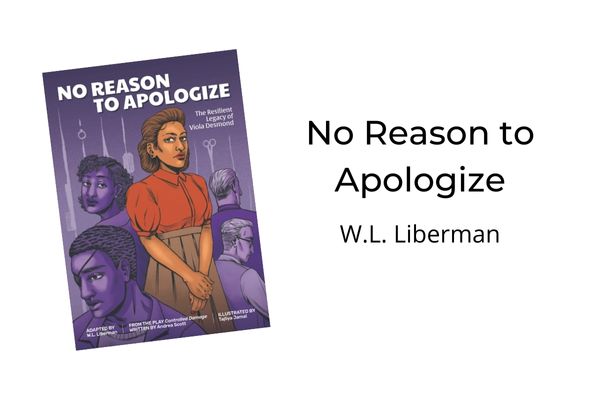 Cover of book No Reason to Apologize by W.L. Liberman