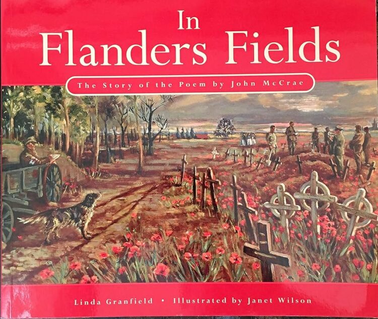 Cover of the book In Flanders Fields by Linda Granfield. 