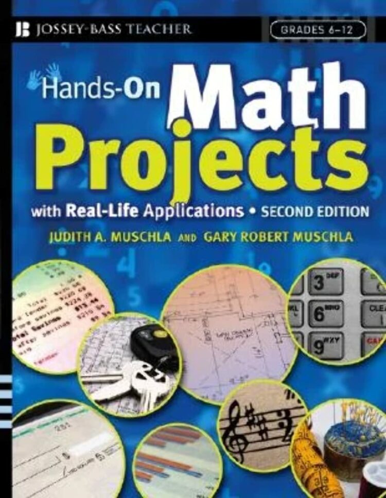 cover of the book Hands-On Math Projects with Real-Life Applications, Second Edition