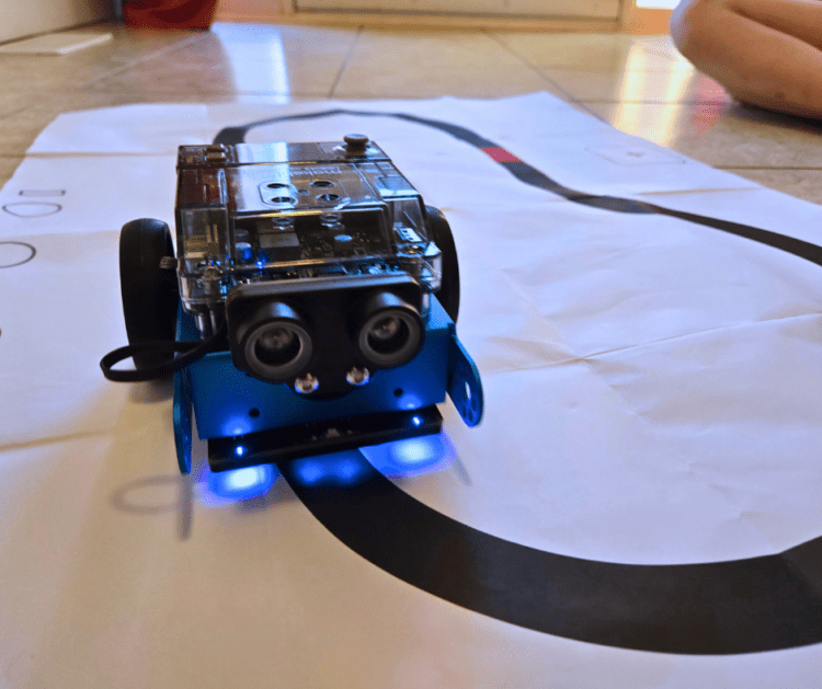 MBot2 following the line