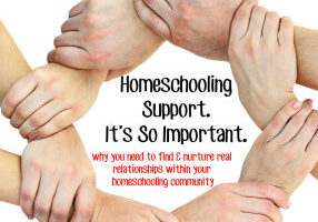 Homeschooling Support. It's So Important.