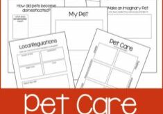 Pet Care Printables